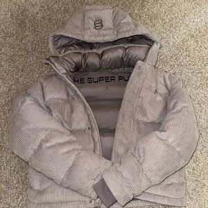 Aritzia The Super Puff Corduroy Jacket - Light purple - XS